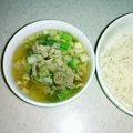 mikanmama's cooksnap of when they made ✿ネギ肉汁♡ざるうどん✿.