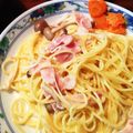riiiissa's cooksnap of when they made しょうが香る茸たっぷり味噌クリームパスタ.