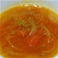 えみこニャン's cooksnap of when they made ☆新玉ねぎとトマトのココナツオイルスープ.