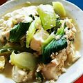 ユーロン's cooksnap of when they made 豆腐と青梗菜の甜面醤炒め.