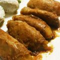renchomama's cooksnap of when they made うまっ！豚うす切り肉のじゃが巻き煮豚風.