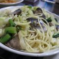 はづきｋｋ's cooksnap of when they made サンマとキャベツのパスタ.