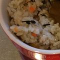 お気楽な嫁。's cooksnap of when they made ひじきで栄養満点♡炊き込み御飯.