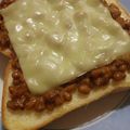 田中彼方's cooksnap of when they made ✿納豆トースト✿柚子胡椒・海苔・梅干し入り♪.