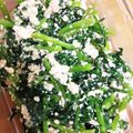rin0418r24's cooksnap of when they made 春菊と豆腐のごま和え.