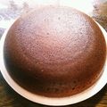 ゆうたつママ's cooksnap of when they made HCMでココアの炊飯器ケーキ.