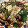 ＊pachi's cooksnap of when they made 簡単 回鍋肉.