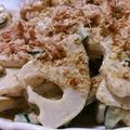 postier_y's cooksnap of when they made レンコンのゴマたっぷりサラダ.