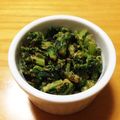 ほがら's cooksnap of when they made 大根の葉の味噌和え.