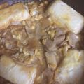ちゃろみん's cooksnap of when they made タレが美味しい♪豆腐と玉ねぎの卵とじ.