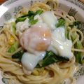 がっちゃん's cooksnap of when they made 簡単☆白菜とコーンのクリームスープパスタ.