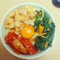 くまりるる's cooksnap of when they made 栄養満点、簡単です！ビビンバ丼.