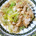 バウンド's cooksnap of when they made 冬野菜♪長ネギとベビーホタテのバター炒め.