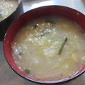 チョコチョコかえる's cooksnap of when they made シンプル！白菜と油揚げの味噌汁.