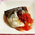 うさうさまろん's cooksnap of when they made 塩トマトで♪美味しくいただく『塩サバ』.