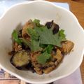 yuikaaaa's cooksnap of when they made 筍となすのとろ〜り♡温玉丼.