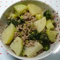 くもとりやま's cooksnap of when they made 挽き肉とブロッコリーと大根の味噌炒め.