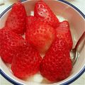 dchasy's cooksnap of when they made いちごヨーグルト♡.