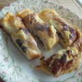 mimiko10's cooksnap of when they made チーズとのりの玉子焼き.