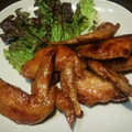bunchousan's cooksnap of when they made 名古屋風手羽先の甘辛.