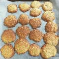 みつべー's cooksnap of when they made アーモンドとココナッツのクッキー.