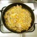 ころニッチ's cooksnap of when they made フライパンで簡単！めんつゆで親子丼！.