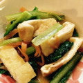 mummypig's cooksnap of when they made 小松菜と油揚げの煮びたし.