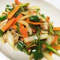あっくん５９'s cooksnap of when they made 豚肉と野菜のサッパリポン酢漬け.
