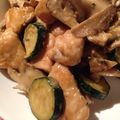 Tomomims's cooksnap of when they made 鶏とズッキーニの味噌マヨ炒め♪.
