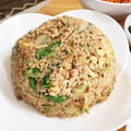 クックIOY9UA☆'s cooksnap of when they made ★簡単★ひき肉レタス炒飯.