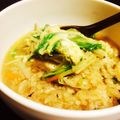 mktybyaura's cooksnap of when they made 水菜と鶏つくねのシャキふわ鍋.