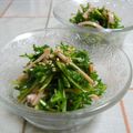 nasubeam's cooksnap of when they made ☆ハムと水菜のサラダ☆.