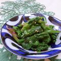赤い電話's cooksnap of when they made ほうれん草の胡麻和え お弁当にも.