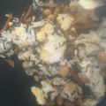 ちなつのママ's cooksnap of when they made ひじきの煮物で栄養満点！卵炒飯♡.