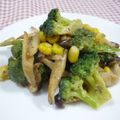 lovelyauya's cooksnap of when they made Ｗのコク！ しめじとブロッコリー炒め.