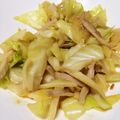Aprikos's cooksnap of when they made 春キャベツの白味噌炒め.