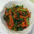 82tarou's cooksnap of when they made ホウレン草とニンジンの胡麻炒め.