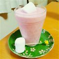 しじみごはん's cooksnap of when they made 夏にオススメ♡イチゴとバナナのスムージー.