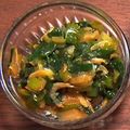 noa0ck's cooksnap of when they made じゃことわけぎのニンニクじょうゆ.