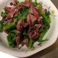 masaniko's cooksnap of when they made 菜の花とホタルイカの辛子酢味噌和え.