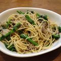 シングルファーザー's cooksnap of when they made 菜の花とシラスのパスタ.
