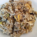 mikamika's cooksnap of when they made 本格的！10穀米きのことあさりリゾット.