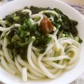 3姉妹ちゃんママ's cooksnap of when they made あっさり～梅ぇわかめうどん.