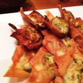 あひみはと's cooksnap of when they made カニ缶とクリームチーズのパリパリ揚げ.