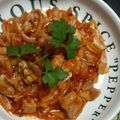 ちかどの's cooksnap of when they made 超ズボラ！鶏肉とキャベツのトマト煮込み.