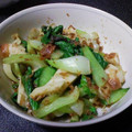 たーにゃん。's cooksnap of when they made 青梗菜とちくわの梅醤油和え.