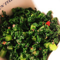 mamacn's cooksnap of when they made わさび菜のおかか和え.