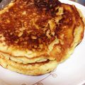 ちゃむみつ☆'s cooksnap of when they made バナナ入り、もちもちココナッツパンケーキ.