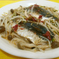 mmameco's cooksnap of when they made 魚を簡単に食べよう♪サバの鍋蒸し.