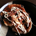 aikokeshi's cooksnap of when they made 長いもとかつおぶしのフライパン焼き♪簡単.